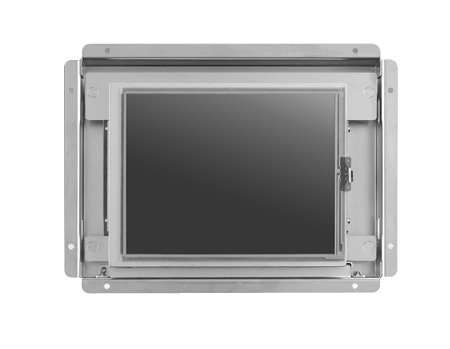 6.5" 640 x 480 Slim Open Frame Touch Monitor with VGA/DVI and Integrated Bracket